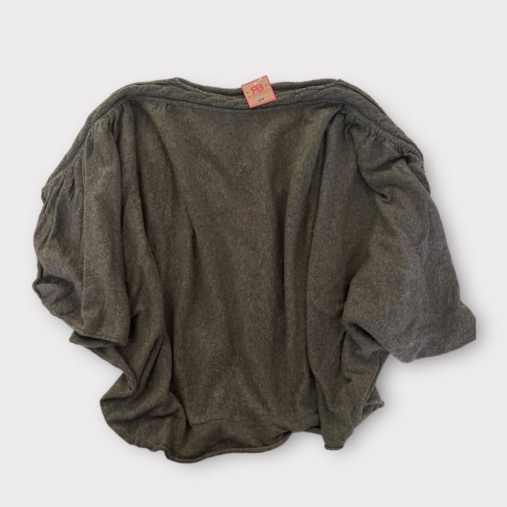 Gray Kye Mi Wool Knit Tunic